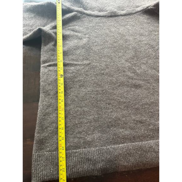 LOFT Outlet Brown Cowl Neck Sweater Size XL Soft Knit Tunic Pullover - Picture 6 of 9